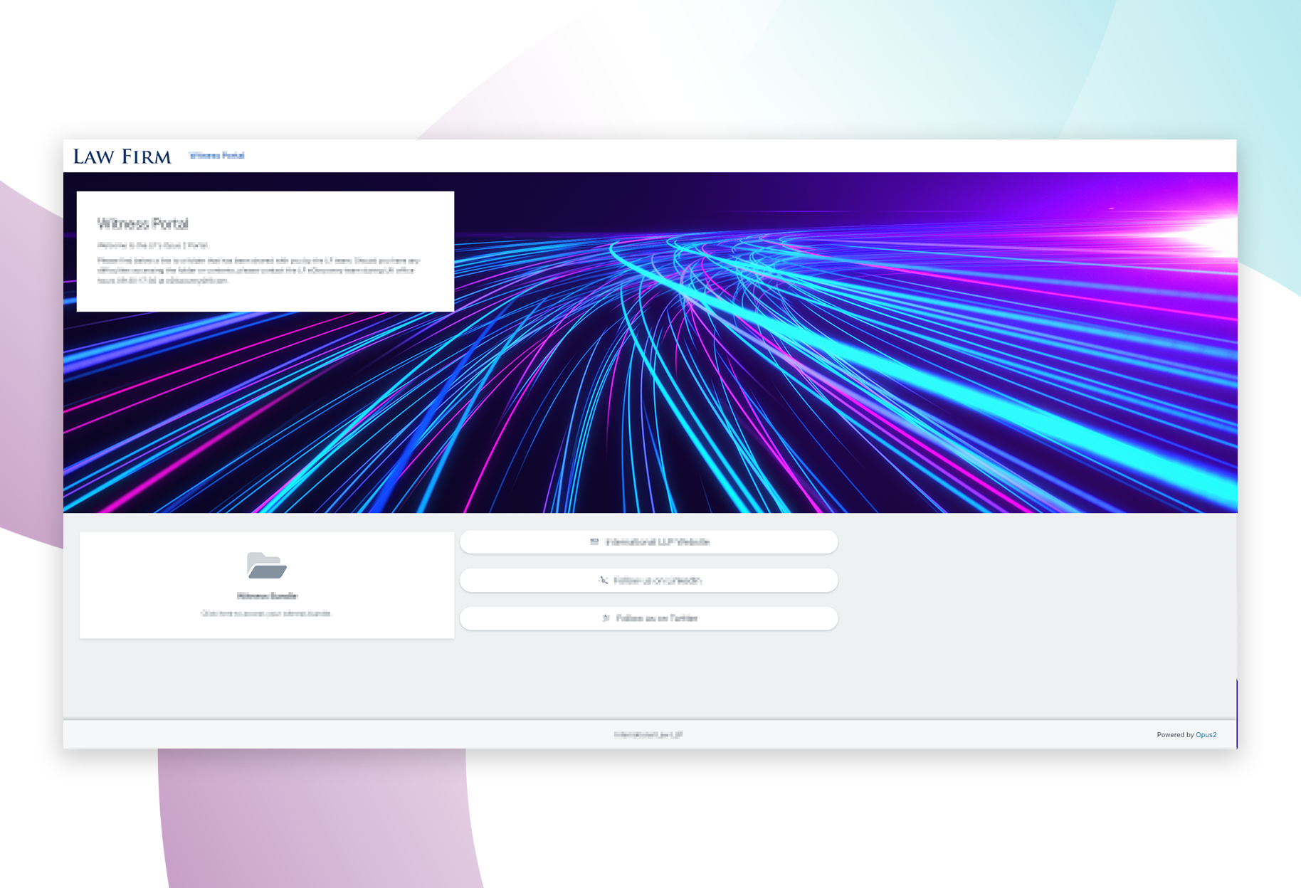 435877_Opus2 Witness Portal Screenshot_BG_v2-1