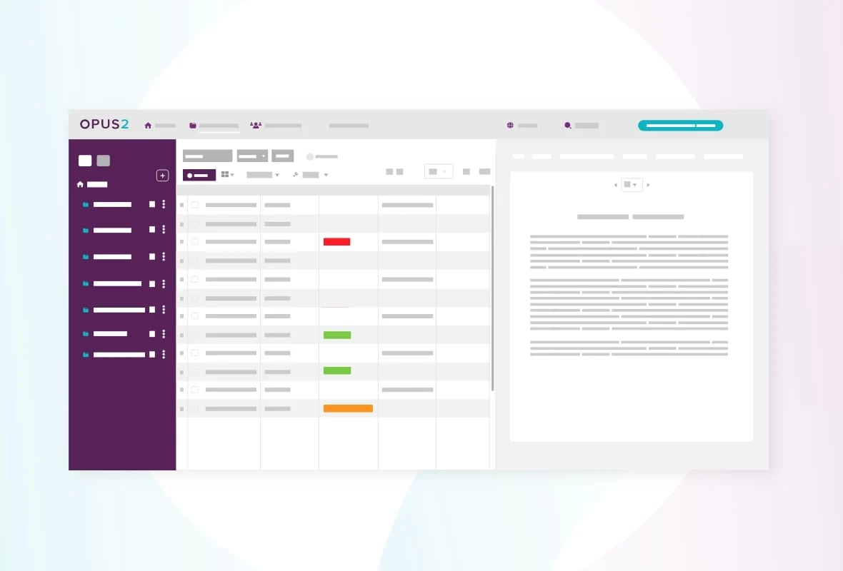 Internal case management